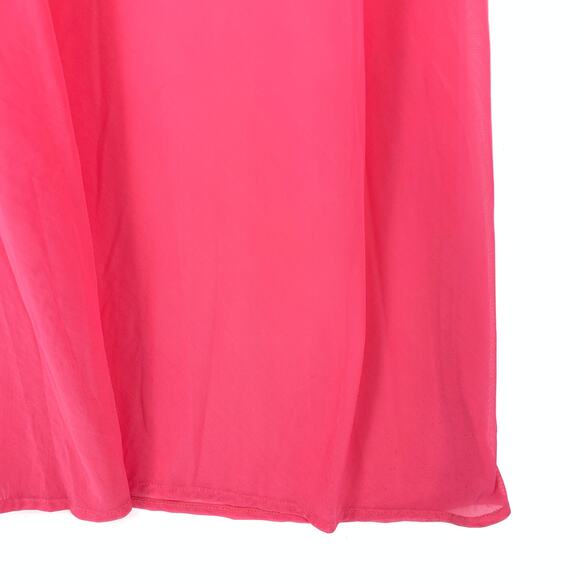 French Connection Slip Dress Women's Size 8 Satin Strappy Camelia Rose Pink NEW - Picture 4 of 7